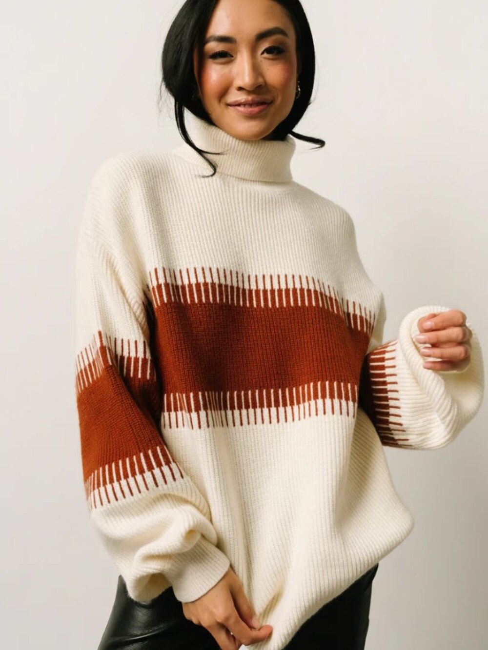 Antonov Turtle Neck Sweater | Angora Blend | Baltic Born | XS-M